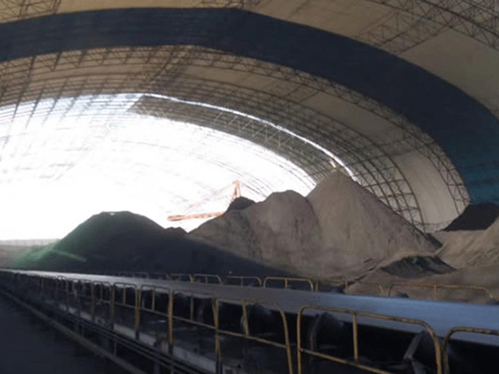 江门煤棚料仓网架